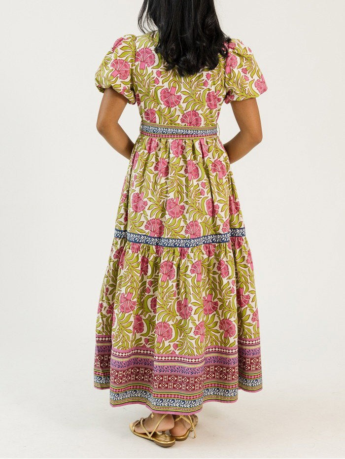 Bloom Maxi Dress, Green
