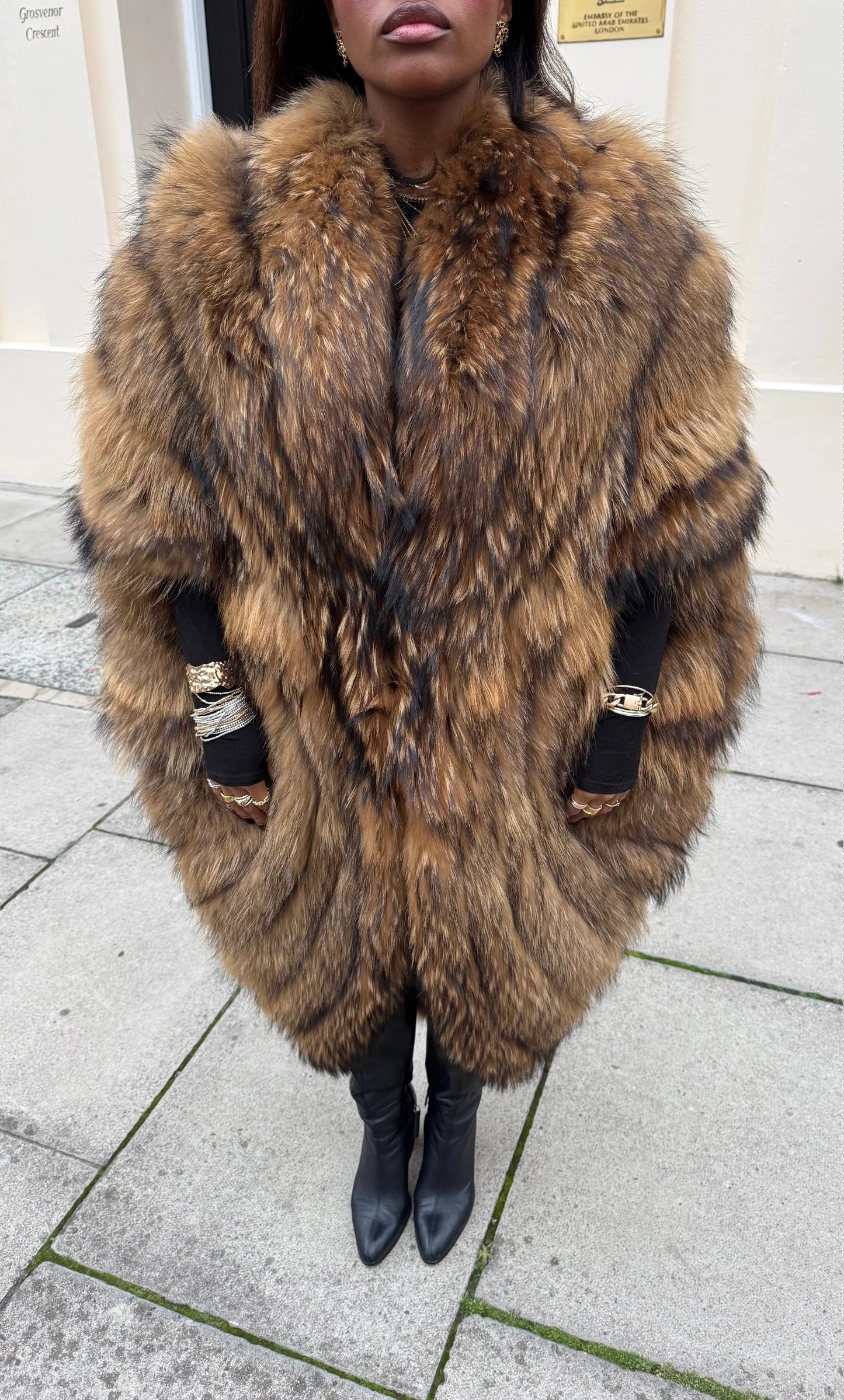 Boubou Fur Cape