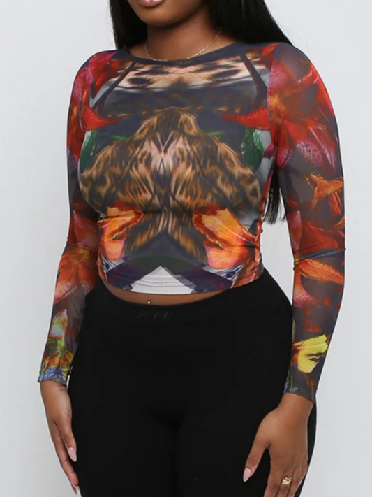 Printed Mesh Top