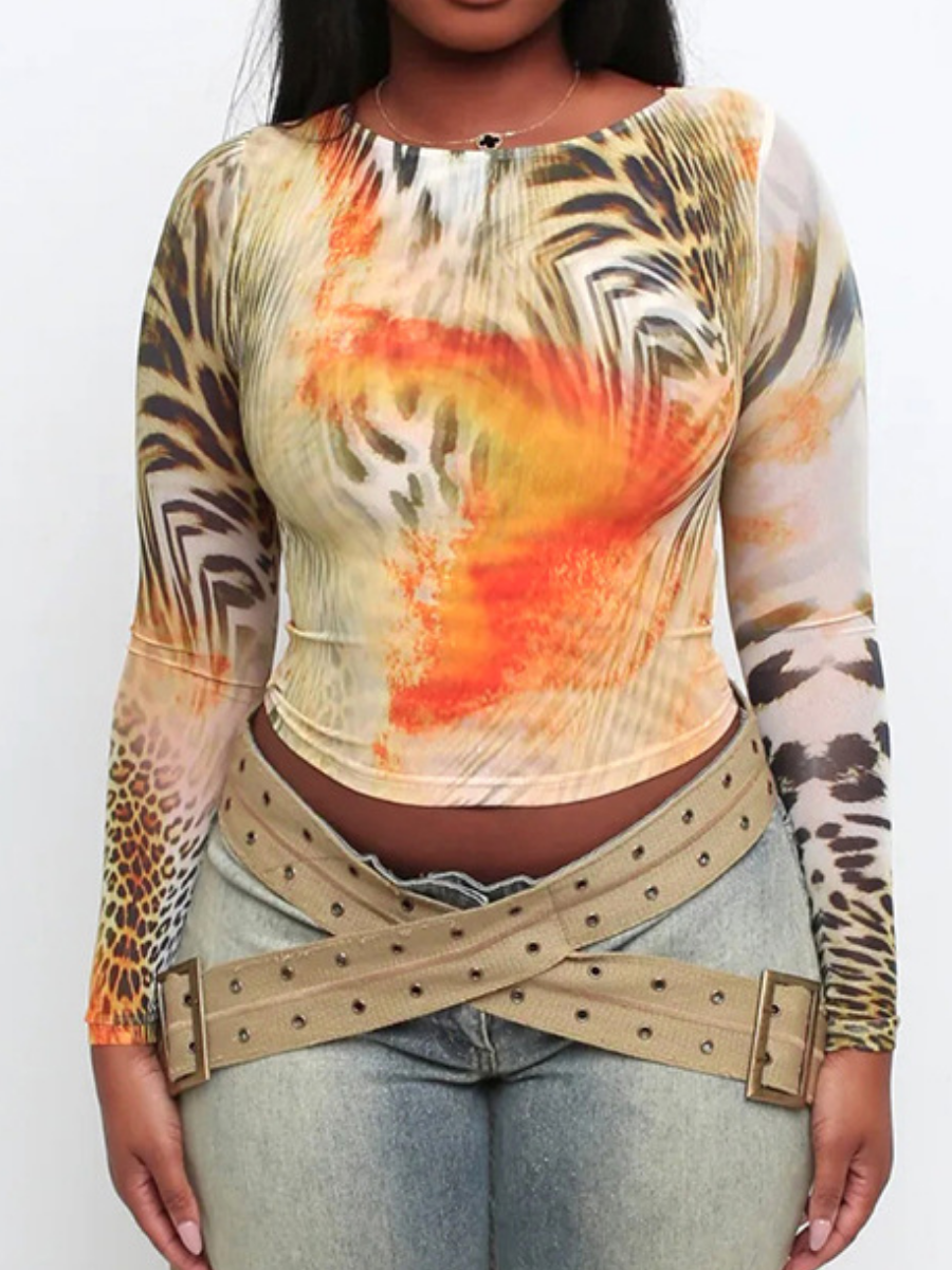 Printed Mesh Top