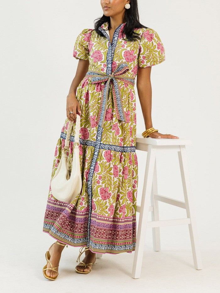 Bloom Maxi Dress, Green