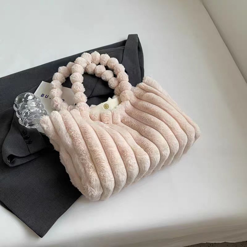 Chic Plush Tote Bag