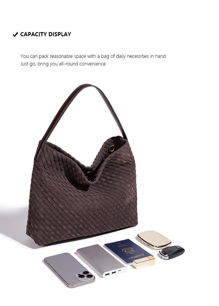 Chill Suede Shoulder Bag