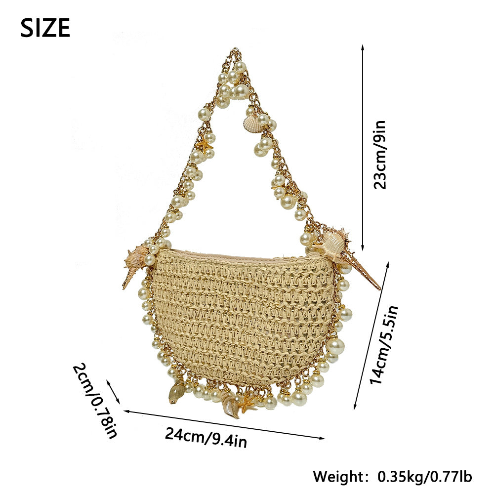 Pearl & Shell Vacation Handbag