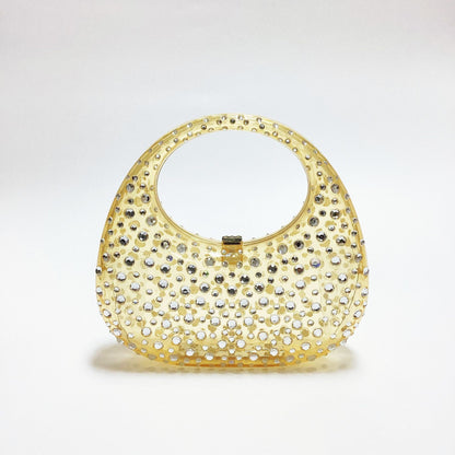Dazzle Acrylic Diamond Handbag