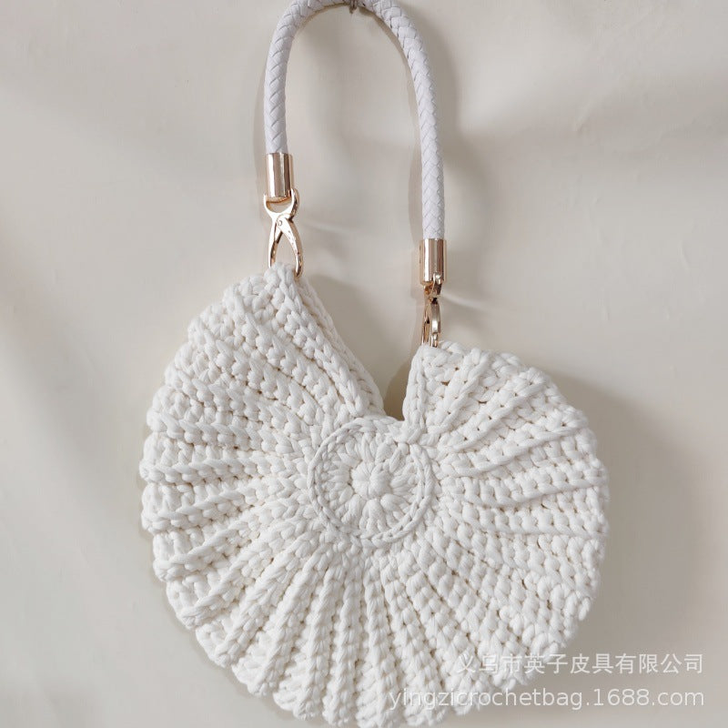 Conch Woven Handbag