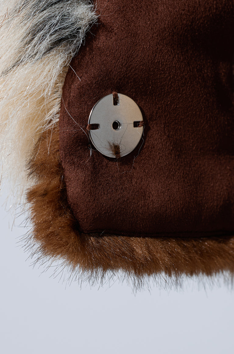 Portia Cropped Fur Jacket