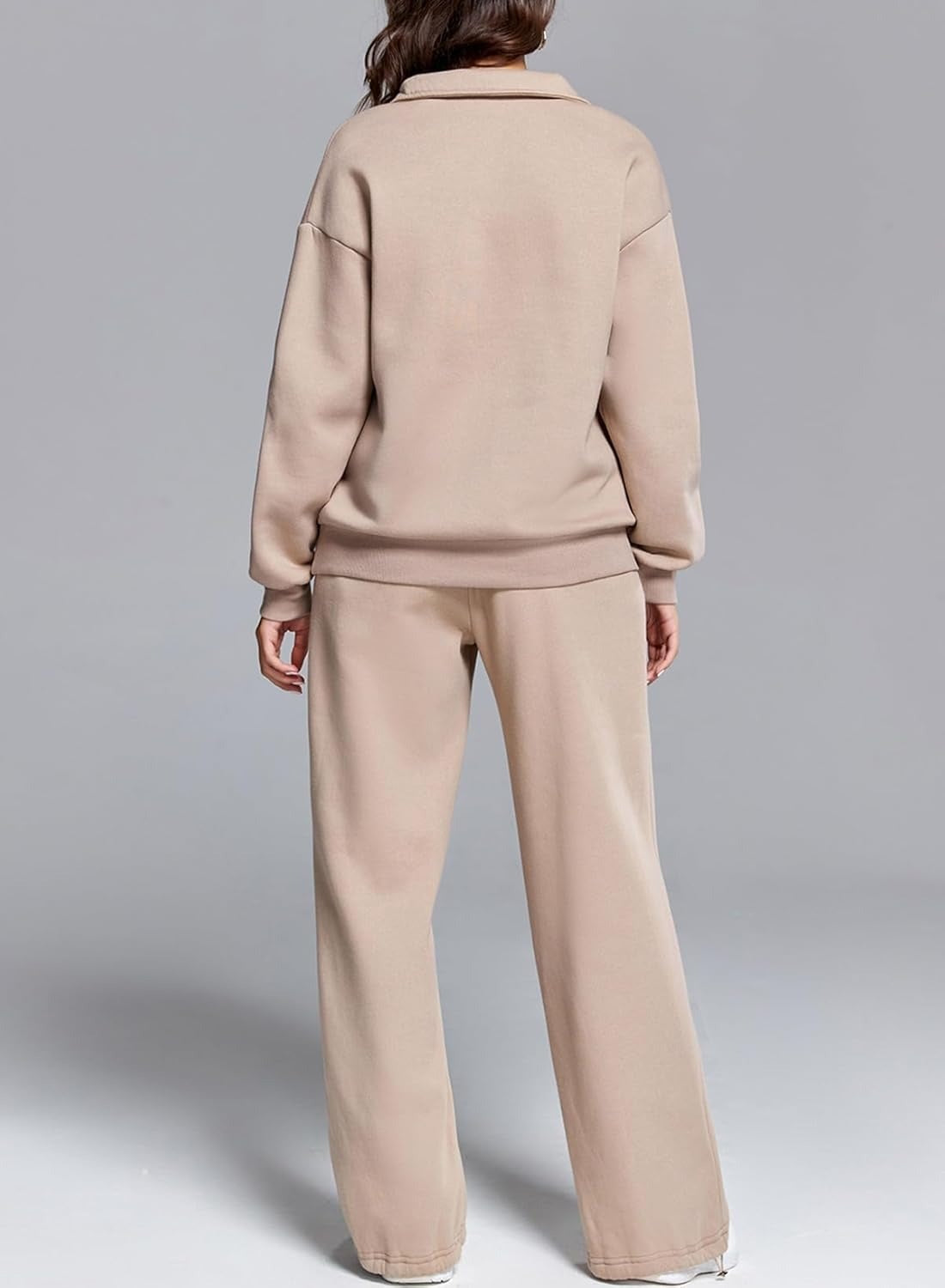 Fashion Elegant Wide Leg Pants Suit