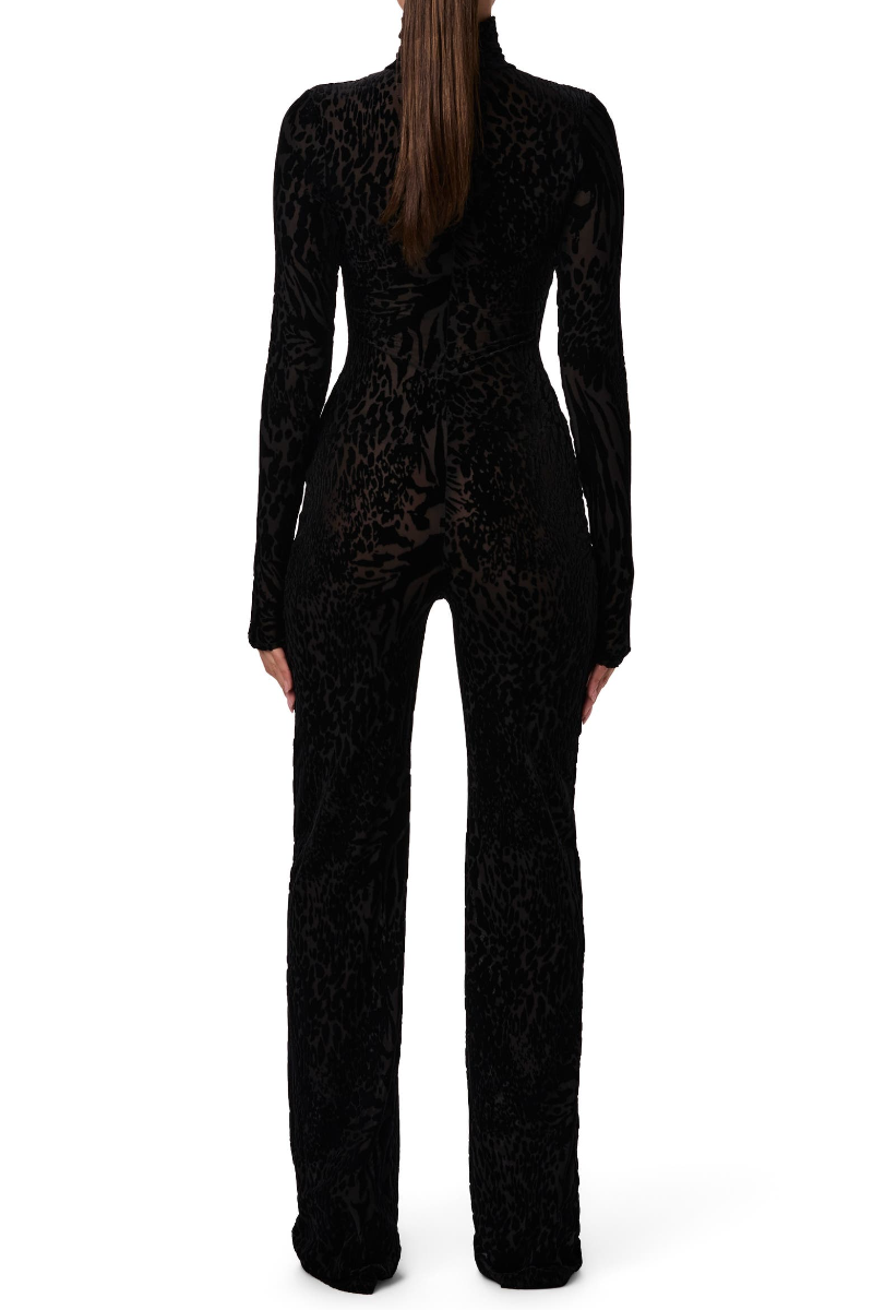Burnout Long Sleeve Jumpsuit