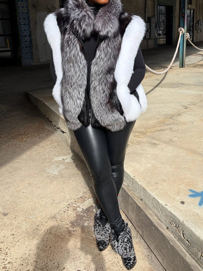 Fox Fur Coat Vest