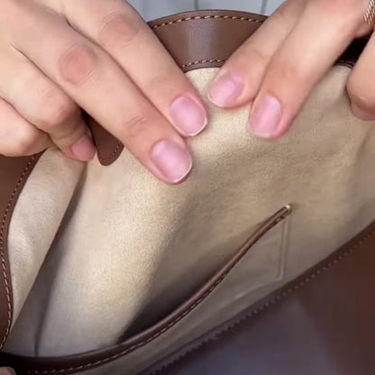 Suede Adjustable Shoulder Bag