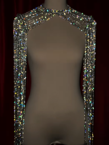 Dazzle Rhinestone Cape