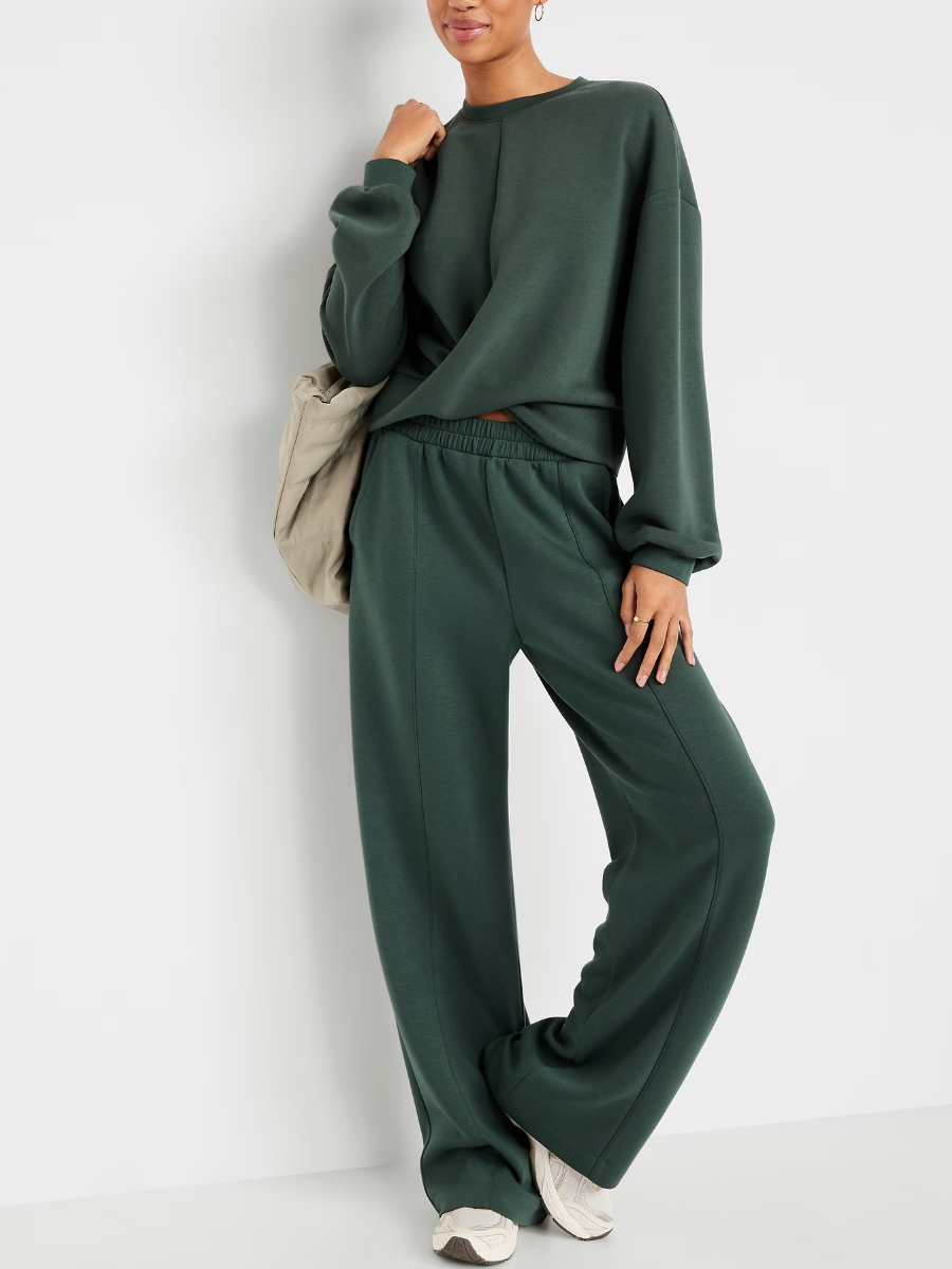 Bounce Fleece Twist-Front Suit