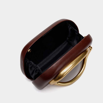 Evening Bag Mini Bag Vintage Metal Kipper Chain Crossbody Bag