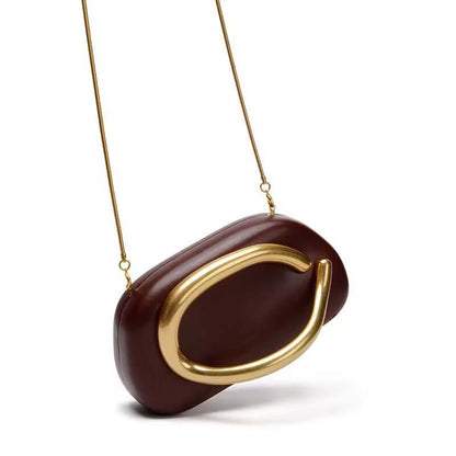 Evening Bag Mini Bag Vintage Metal Kipper Chain Crossbody Bag