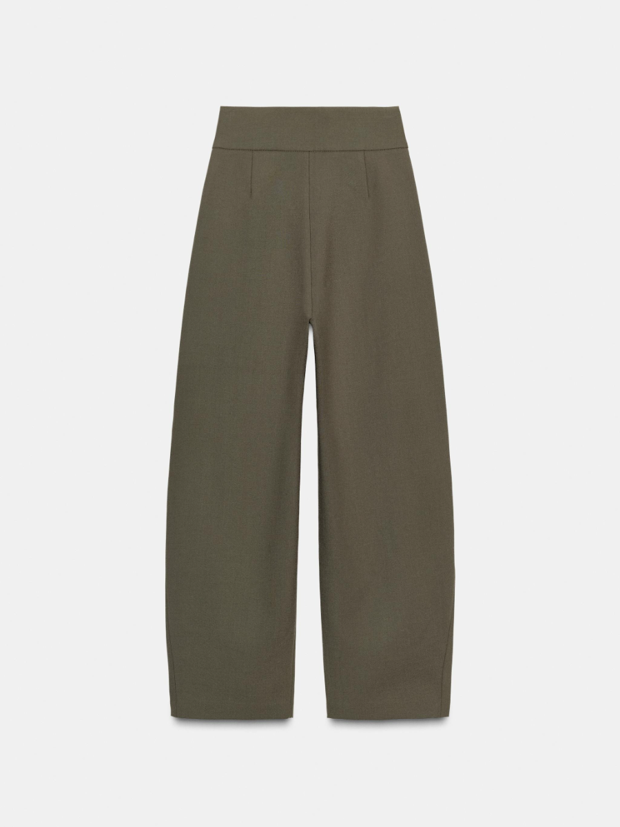 BALLOON TROUSERS WITH PLEATS