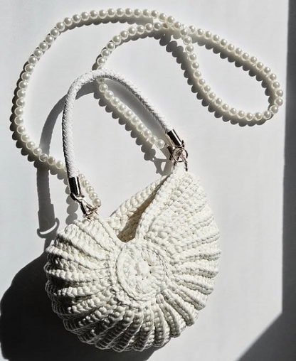 Conch Woven Handbag