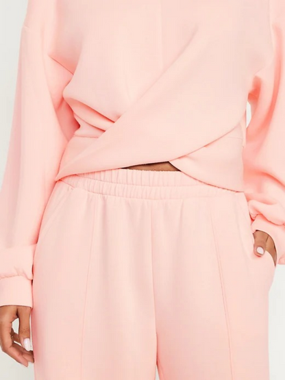 Bounce Fleece Twist-Front Suit