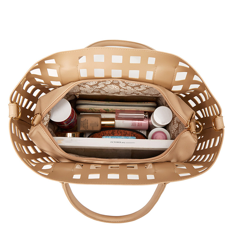 Casual Cutout Tote Bag