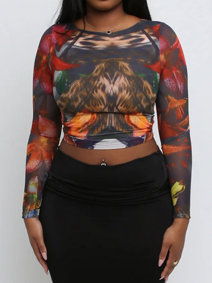 Printed Mesh Top