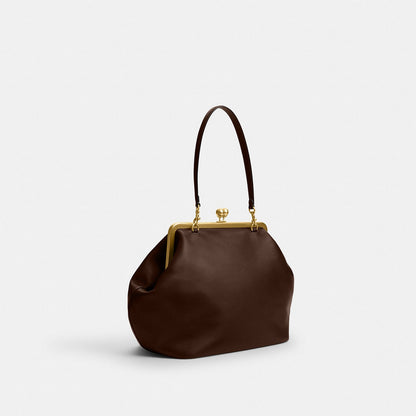 Soft And Comfortable Eco-friendly Kiss Lock Handbag